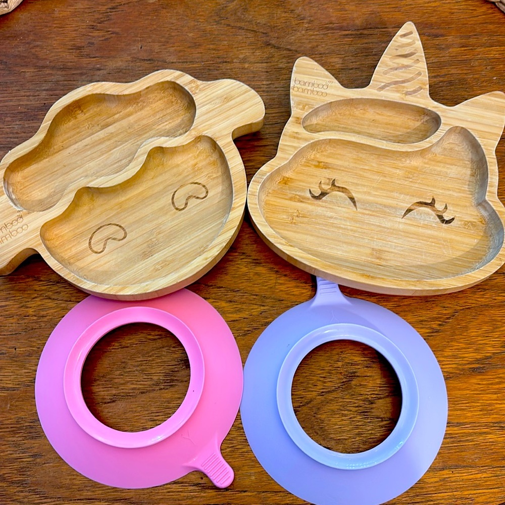 Bamboo Bamboo baby plate